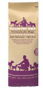 Country Vet Active dog food