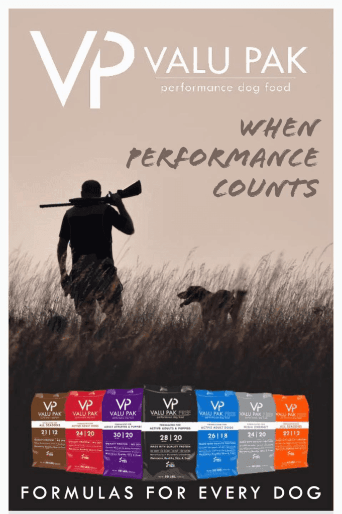Valu Pak dog food bags